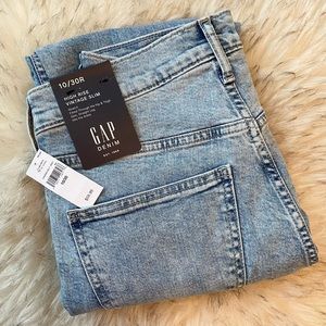 {GAP} High Rise Vintage Slim Jeans